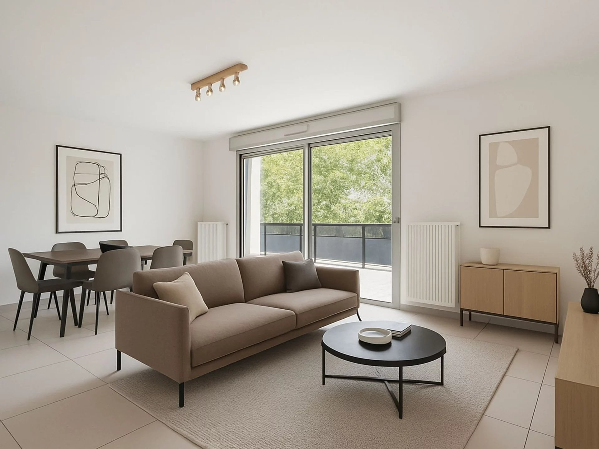 Appartement 3 pièces avec terrasse et parking à Ferney-Voltaire